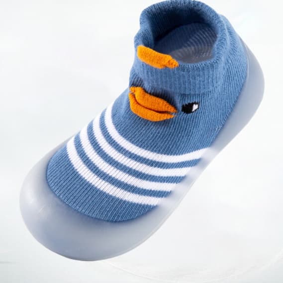 ファーストシューズやわらか笑顔のひよこさんソックスシューズ