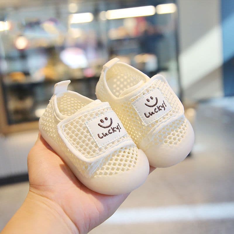 ファーストシューズメッシュにこにこあんよ靴