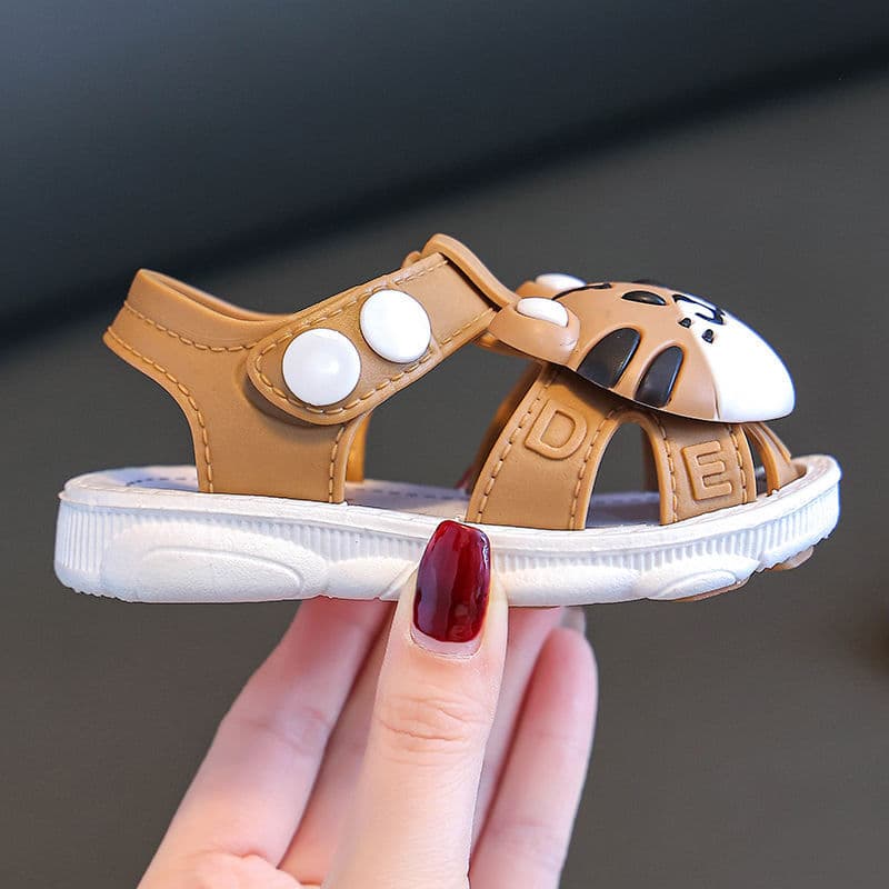 ファーストシューズかわいい虎の夏サンダル