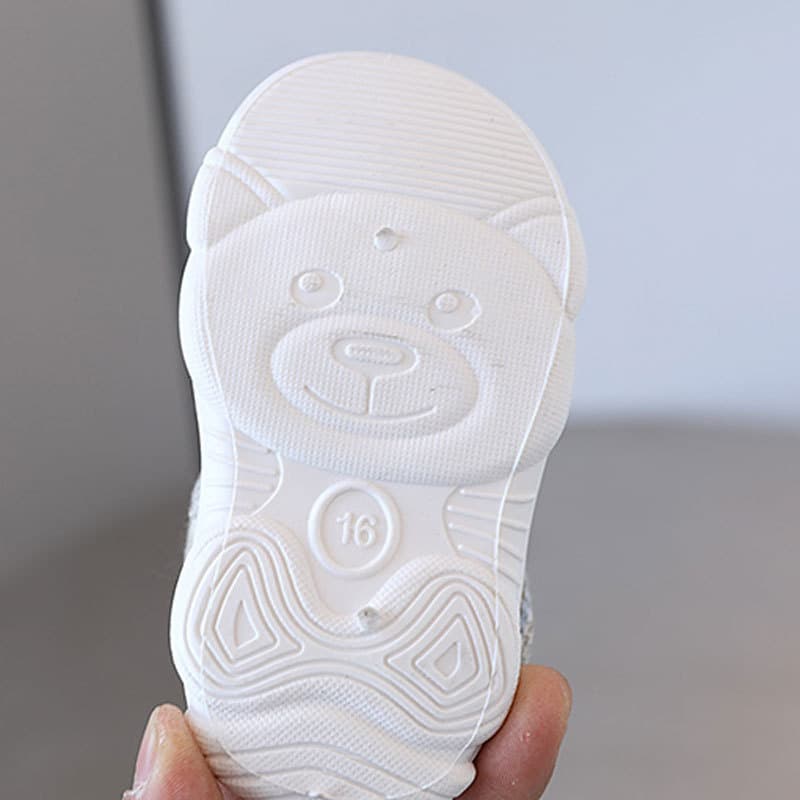 ファーストシューズシンプル格子柄メッシュサマーサンダル