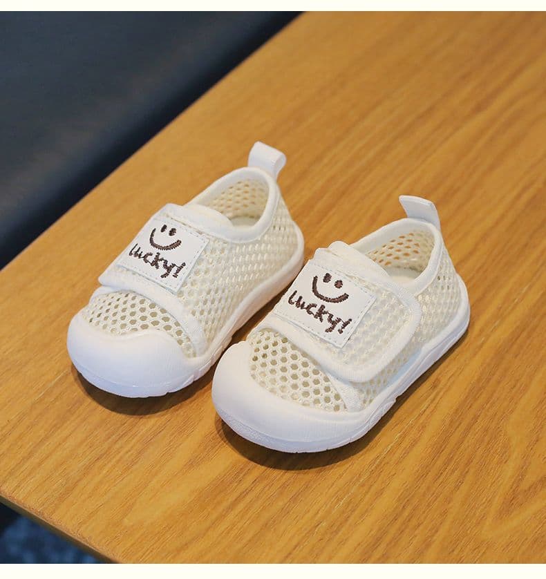 ファーストシューズメッシュにこにこあんよ靴