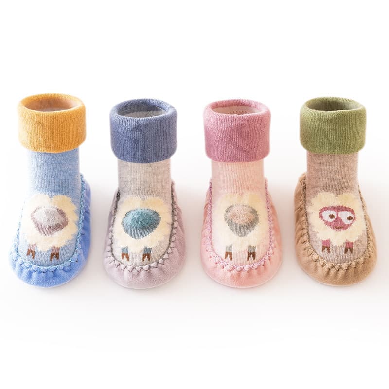 ファーストシューズころころ動物さんのお散歩シューズ