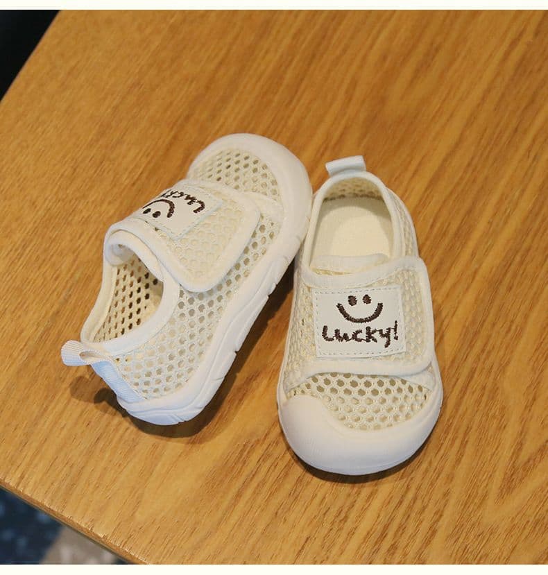 ファーストシューズメッシュにこにこあんよ靴