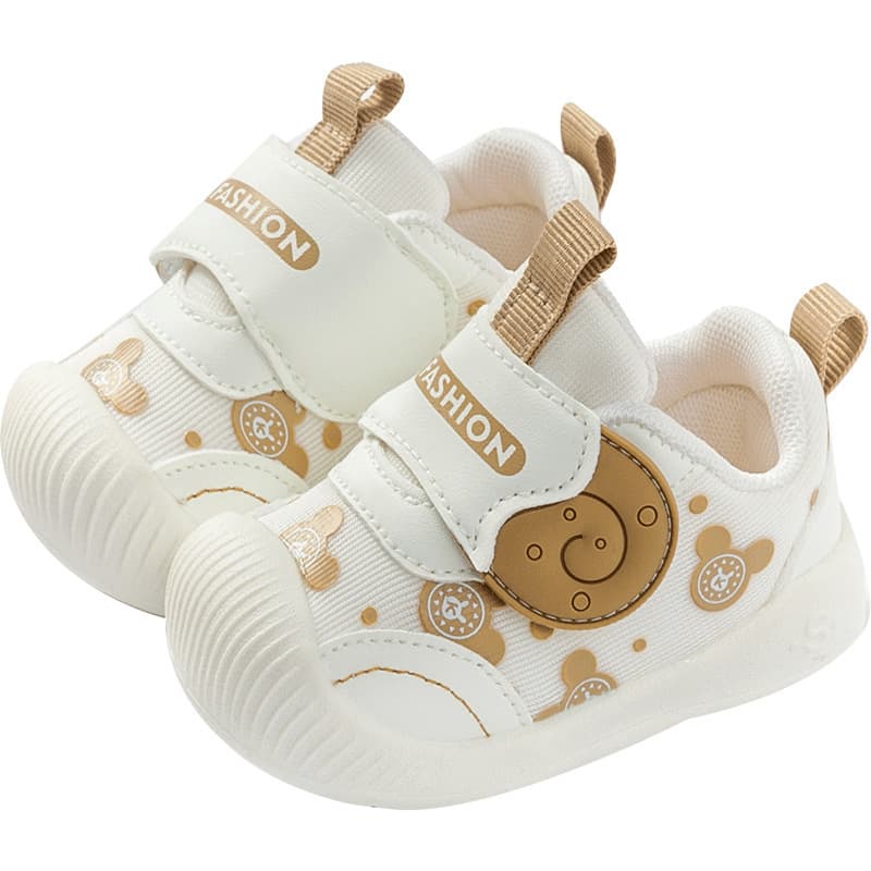 ファーストシューズふわもこ くまさん ファーストシューズ