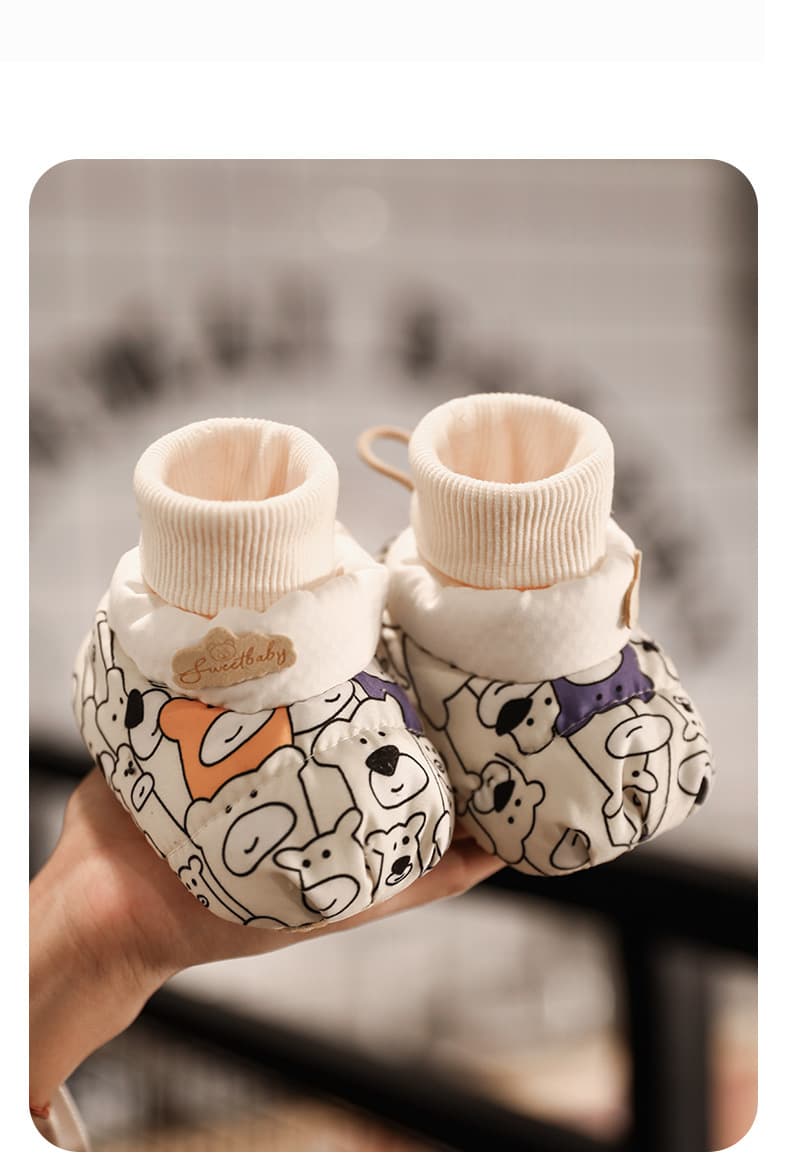 ファーストシューズふんわりあったか赤ちゃんの足元守り隊